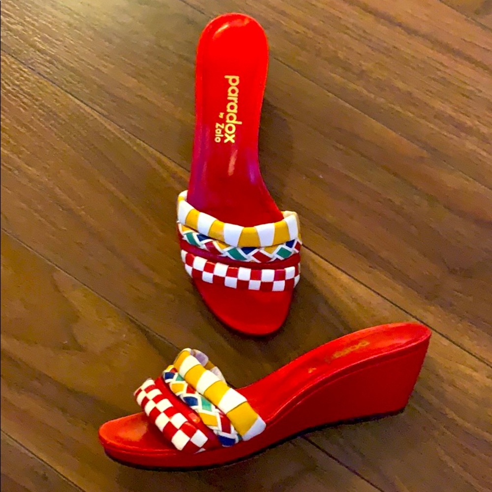Funky summer wedges!